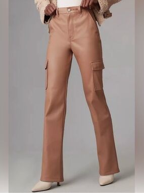 NWT PISTOLA Cassie Utility High Rise Straight in Almond Sz 26
